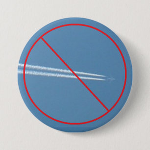 Stop Spraying Chem Trails Button