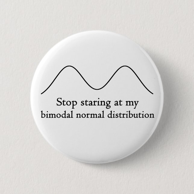 Stop staring ... pinback button (Front)