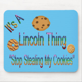 stop stealing my cookies mouse pad