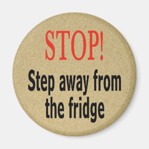Female Fridge Magnet Aid to stop going in the fridge Weight loss Slimming