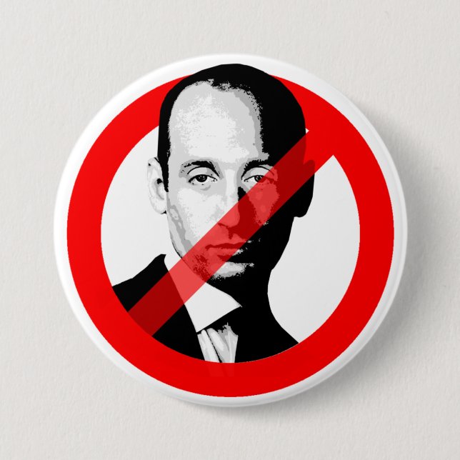 STOP STEPHEN MILLER BUTTON (Front)