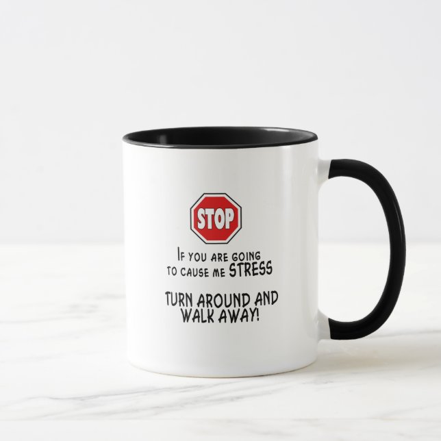 Stop Stress Mug (Right)
