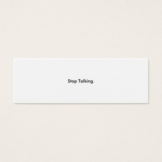 Stop Talking Cards (Front)