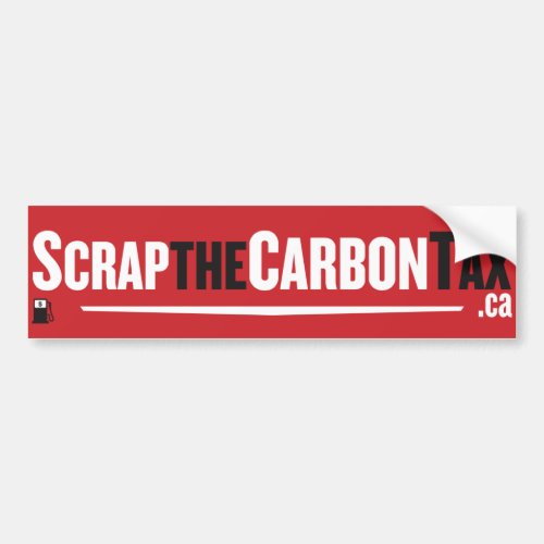 Stop the Carbon Tax Bumper Sticker Bumper Sticker