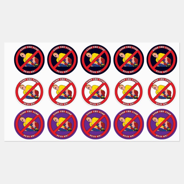 STOP THE FLOP LABELS (Sheet)