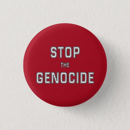 STOP the Genocide  Say No to Genocide  Genocide Button