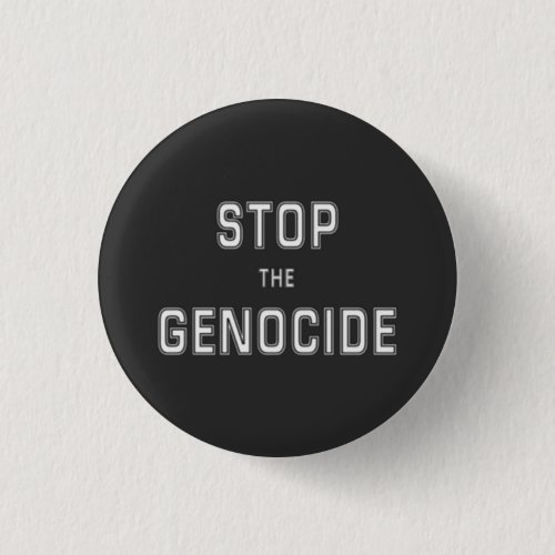 STOP the Genocide  Say No to Genocide  Genocide Button