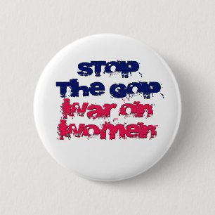 Stop the GOP War on Women Button