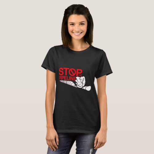 Stop The Pipeline Logo T_Shirt