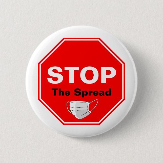 STOP The Spread Button (Front)
