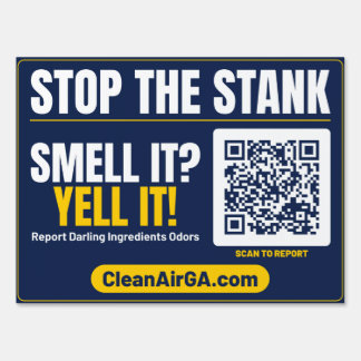 Stop the Stink in East Dublin GA Sign