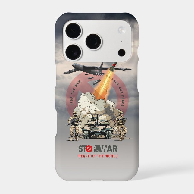 Stop The War | iPhone Case (Back)