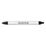 Stop the war on groundhog day pen