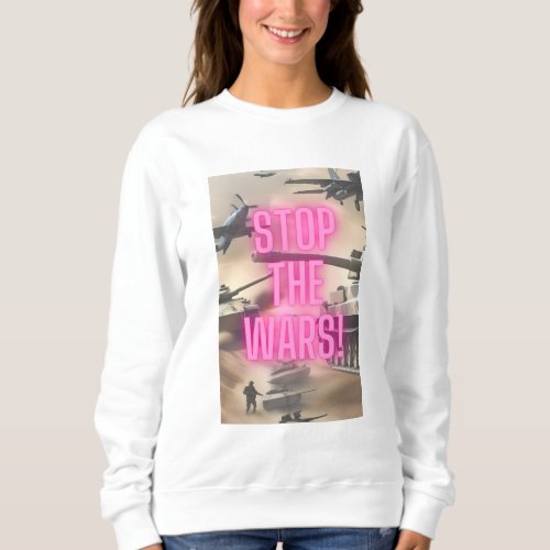 STOP THE WARS Sweater For Women