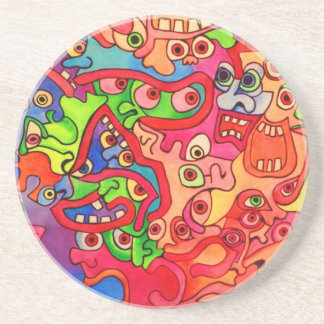 Stop the world, I want to get off! Drink Coaster