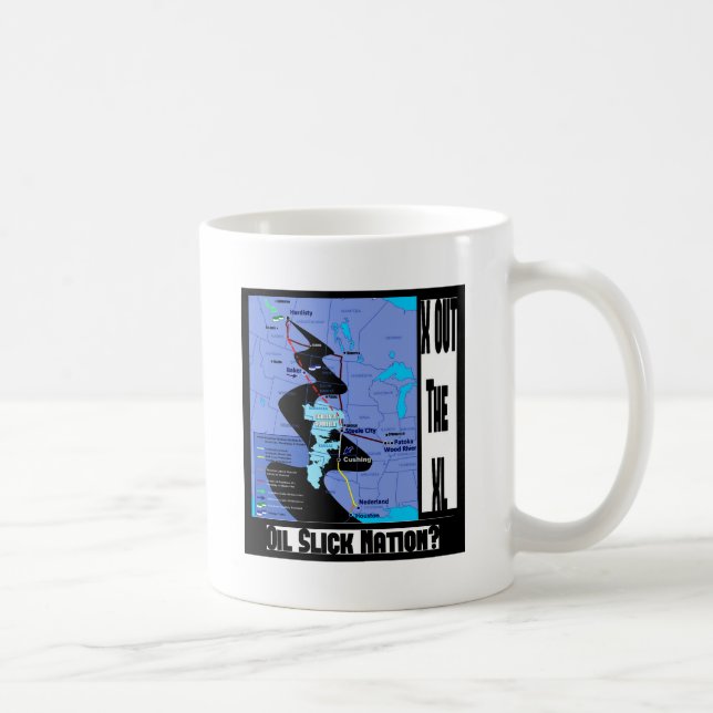 Stop the XL Pipeline Extension Coffee Mug (Right)