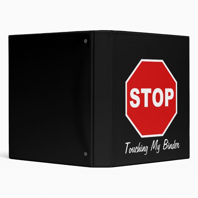 Stop Touching My Binder (Background)