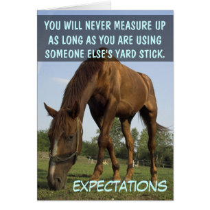 Stop trying to meet other people's expectations cards