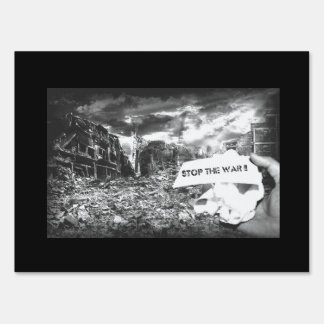 stop Ukraine war  yard sign 