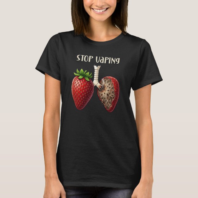 Stop Vaping T-Shirt (Front)