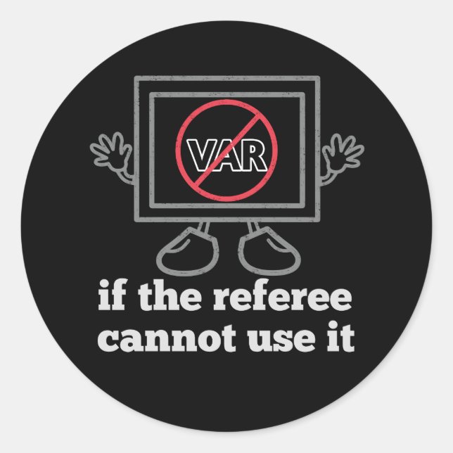 Stop var Sticker (Front)