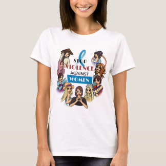 Stop violence against women T-Shirt