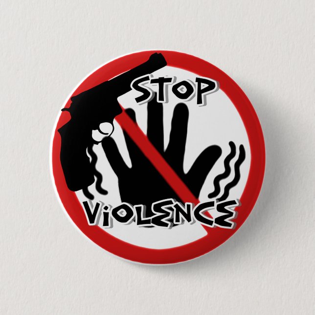 Stop Violence_Button Button (Front)