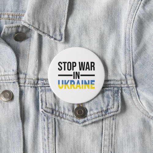 Stop war in Ukraine  Button