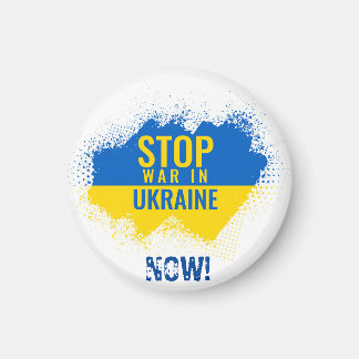 Stop War in Ukraine Now  Magnet