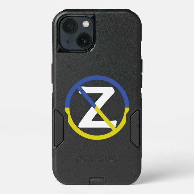 Stop war in Ukraine T-Shirt Otterbox iPhone Case (Back)