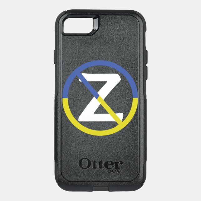 Stop war in Ukraine T-Shirt Otterbox iPhone Case (Back)