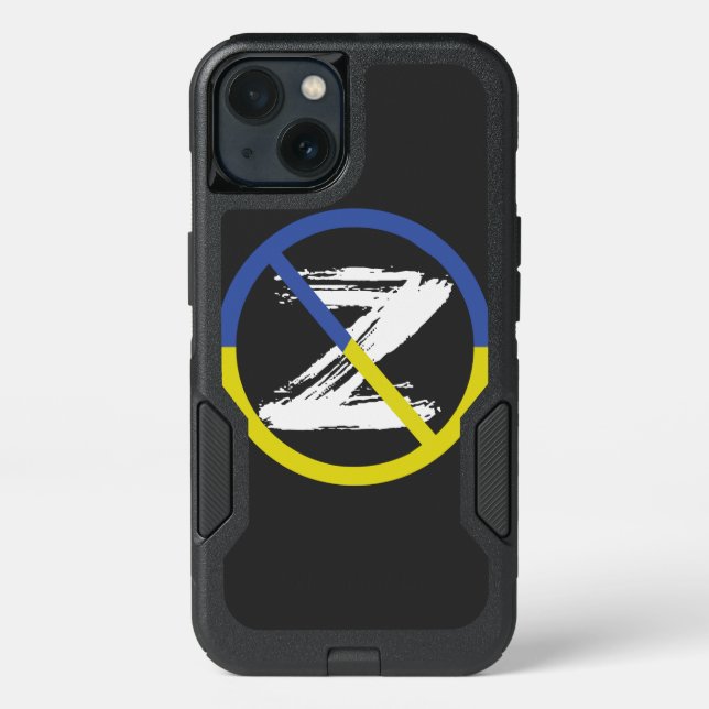 Stop war in Ukraine T-Shirt Otterbox iPhone Case (Back)