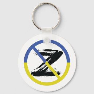 Stop war in Ukraine Throw Pillow Keychain