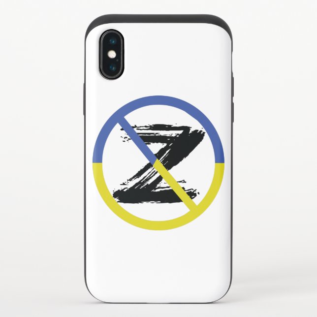 Stop war in Ukraine Throw Pillow Uncommon iPhone Case (Back)