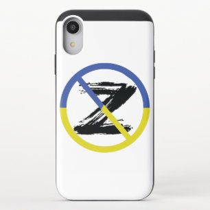 Stop war in Ukraine Throw Pillow iPhone XR Slider Case