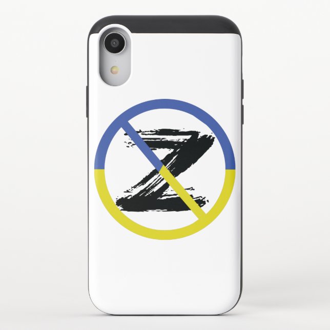 Stop war in Ukraine Throw Pillow Uncommon iPhone Case (Back)