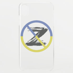 Stop war in Ukraine Throw Pillow iPhone XS Max Case