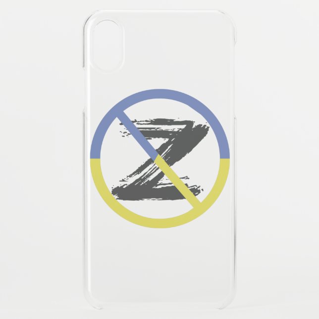 Stop war in Ukraine Throw Pillow Uncommon iPhone Case (Back)