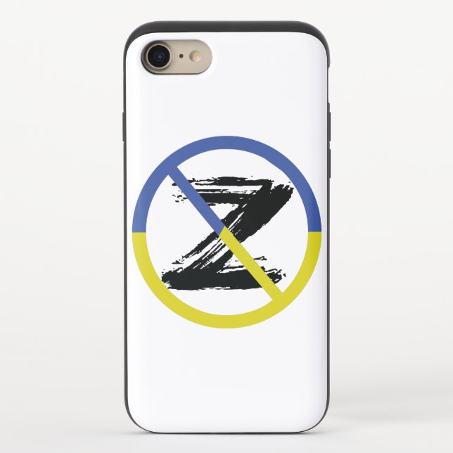 Stop war in Ukraine Throw Pillow Uncommon iPhone Case (Back)