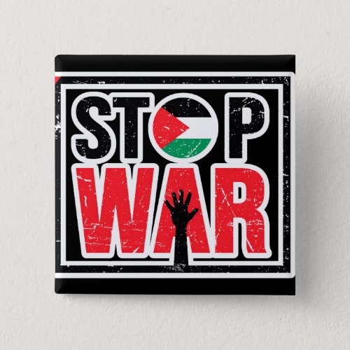 Stop War _ Palestinian Lives Matter Freedom Free  Button
