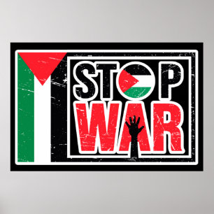 Stop War - Palestinian Lives Matter Freedom Free Poster