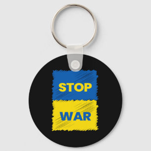 Stop War - Save Ukraine - Stop The War In Ukraine Keychain