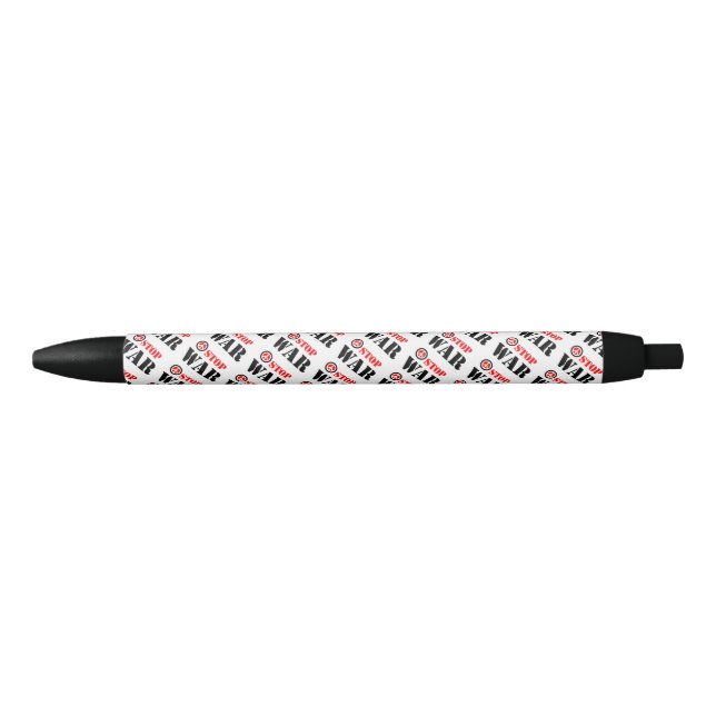 Stop war slogan pen (Front)