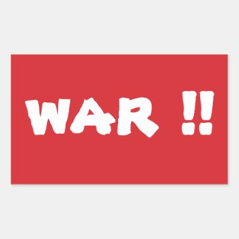 Stop War Stop Sign Sticker by Mikeybillz at Zazzle