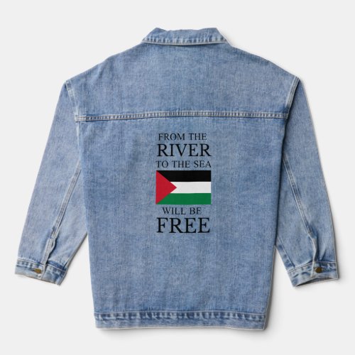 Stop War  Support Gaza  Palestine  Denim Jacket