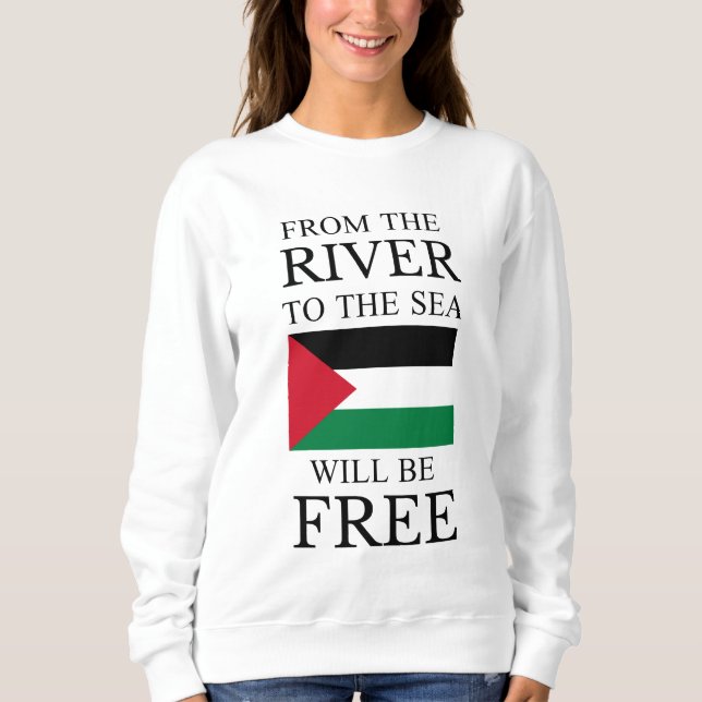 Stop War / Support Gaza & Palestine  Sweatshirt (Front)