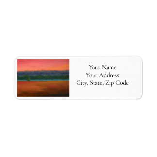 Stop Wasting Time with Beautiful Red Purple Return Label