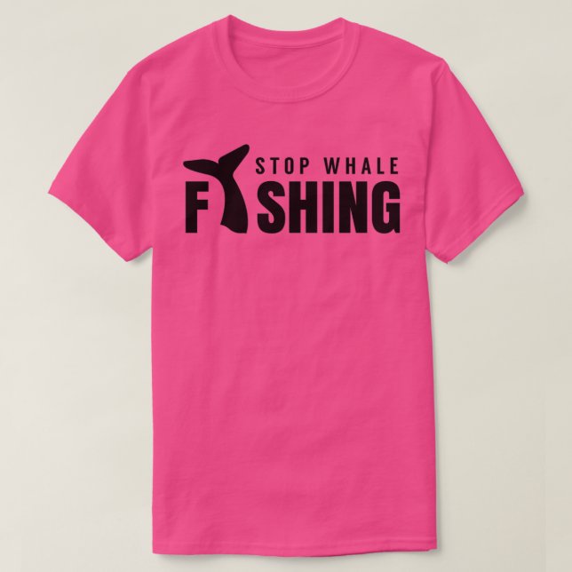 Stop whale fishing 1 T-Shirt (Design Front)