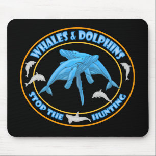 Stop Whale Hunting Mouse Pad