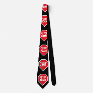 #StopAdani Neck Tie